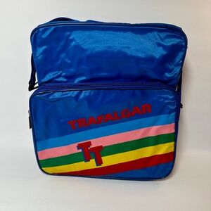 Vintage Trafalgar TT Shoulder Bag | Rainbow Stripe | Retro 70s Inspired